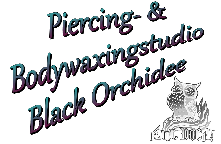 Piercingstudio Black Orchidee Logo